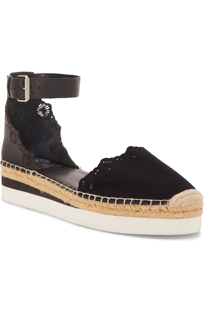 Vince Camuto Breshan Ankle Strap Espadrille Wedge, Main, color,