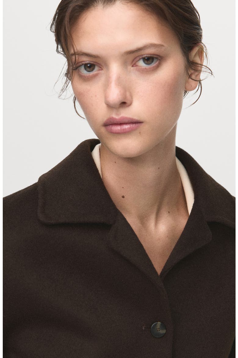 Wool Blend Jacket, Alternate, color, COFFEE
