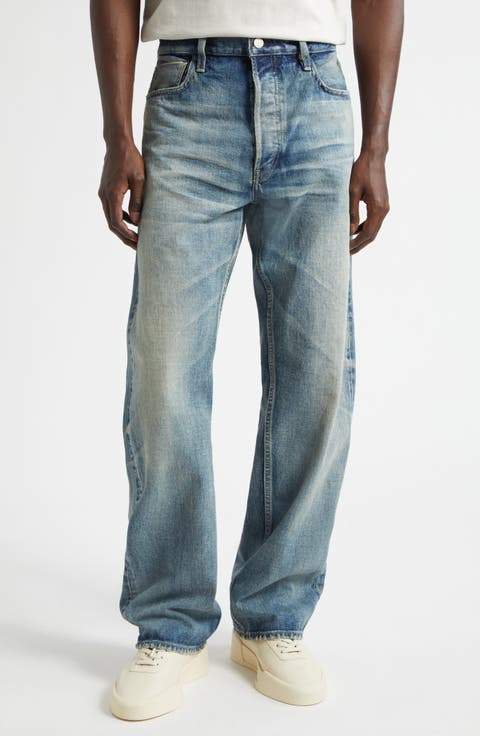 Selvedge Straight Leg Jeans (Vintage Indigo)