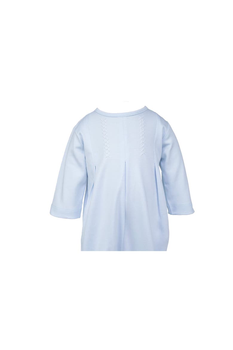 Layette Long One Piece, Alternate, color, Light Blue