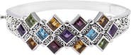 SAMUEL B. Multi-Stone Bangle Bracelet