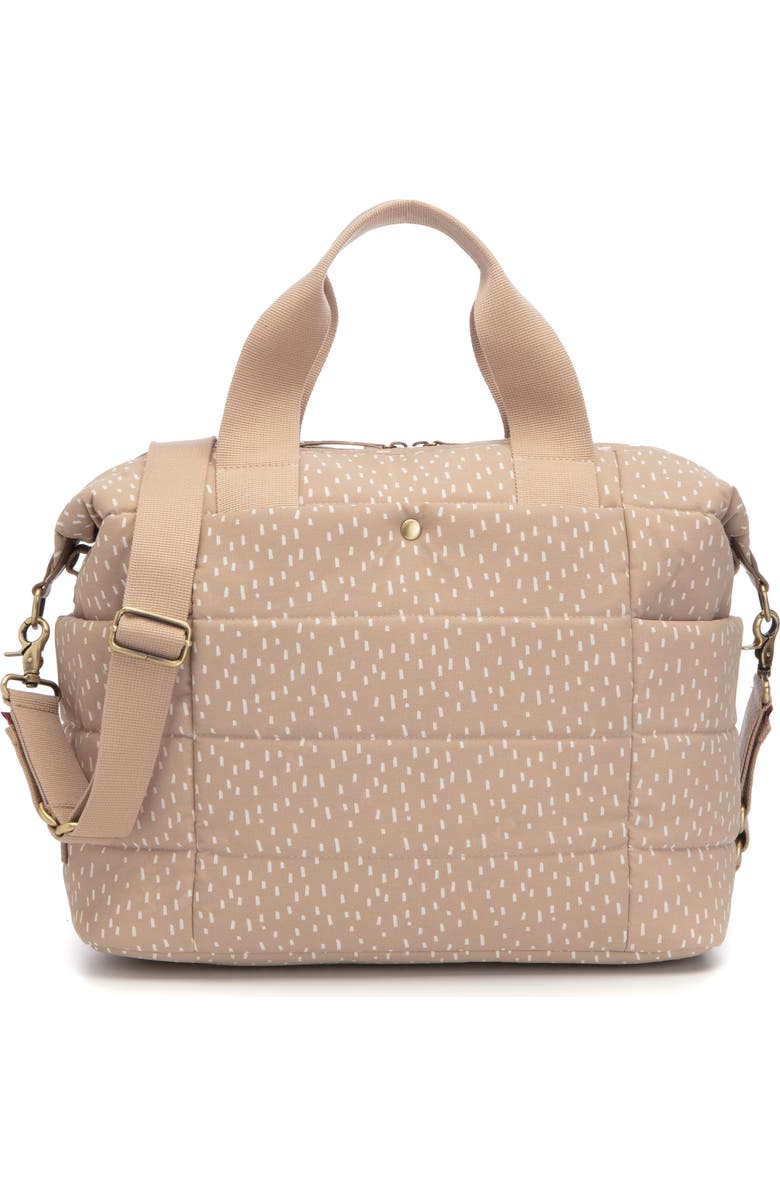 Storksak Organic Cotton Convertible Diaper Bag, Main, color,