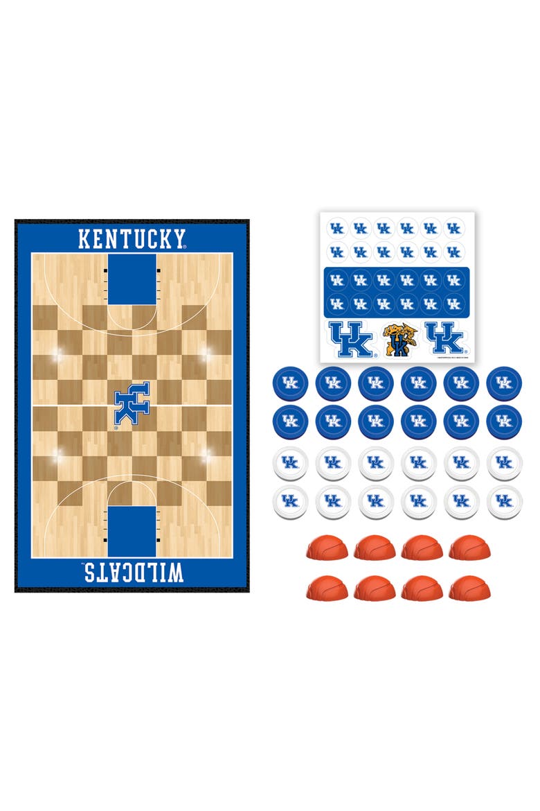 Kentucky Wildcats Checkers Board Game, Alternate, color, Multicolor