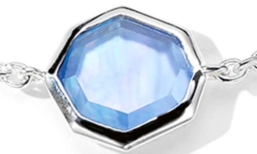 Ippolita Rock Candy® Mixed-cut Station Necklace In Silver