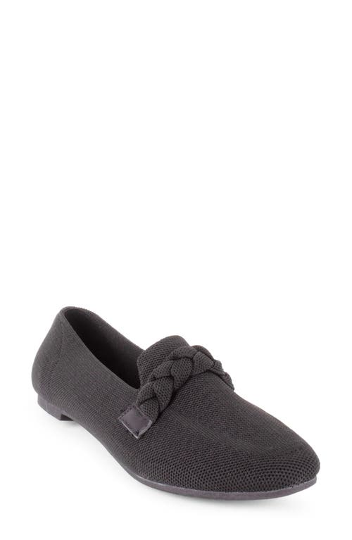 Tahari Andalusia Knit Loafer In Black