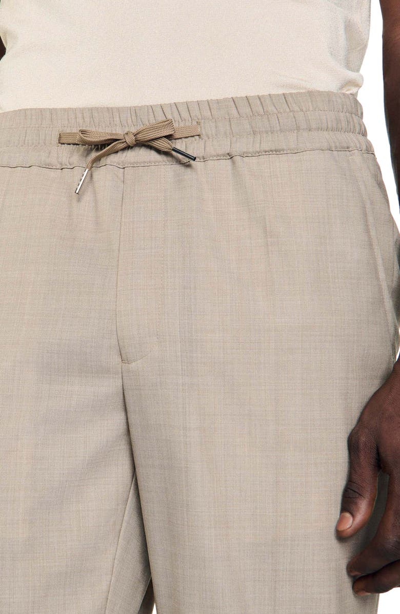 SANDRO New Alpha Virgin Wool Pants, Alternate, color,