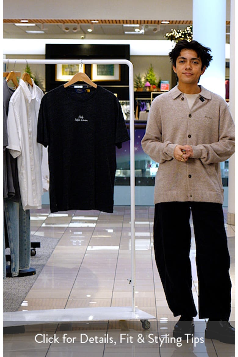 Logo Script Embroidered T-Shirt video