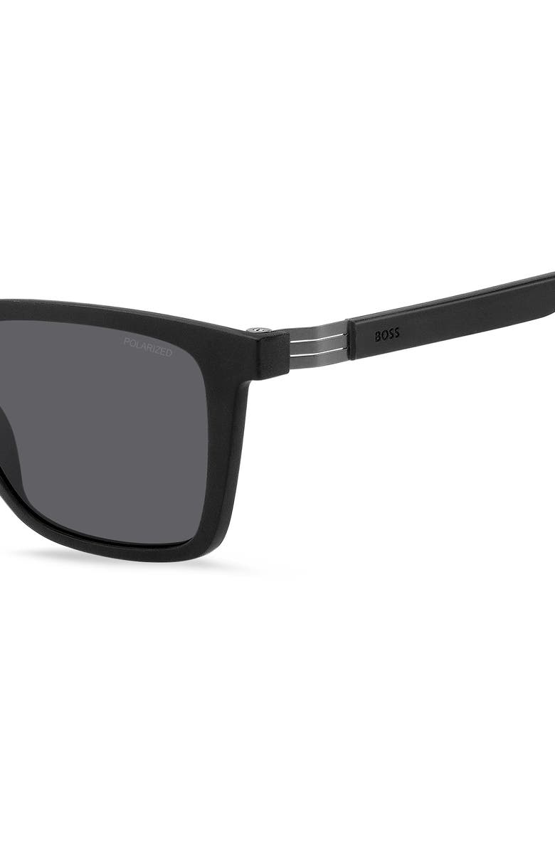 BOSS 53mm Square Sunglasses, Alternate, color, 