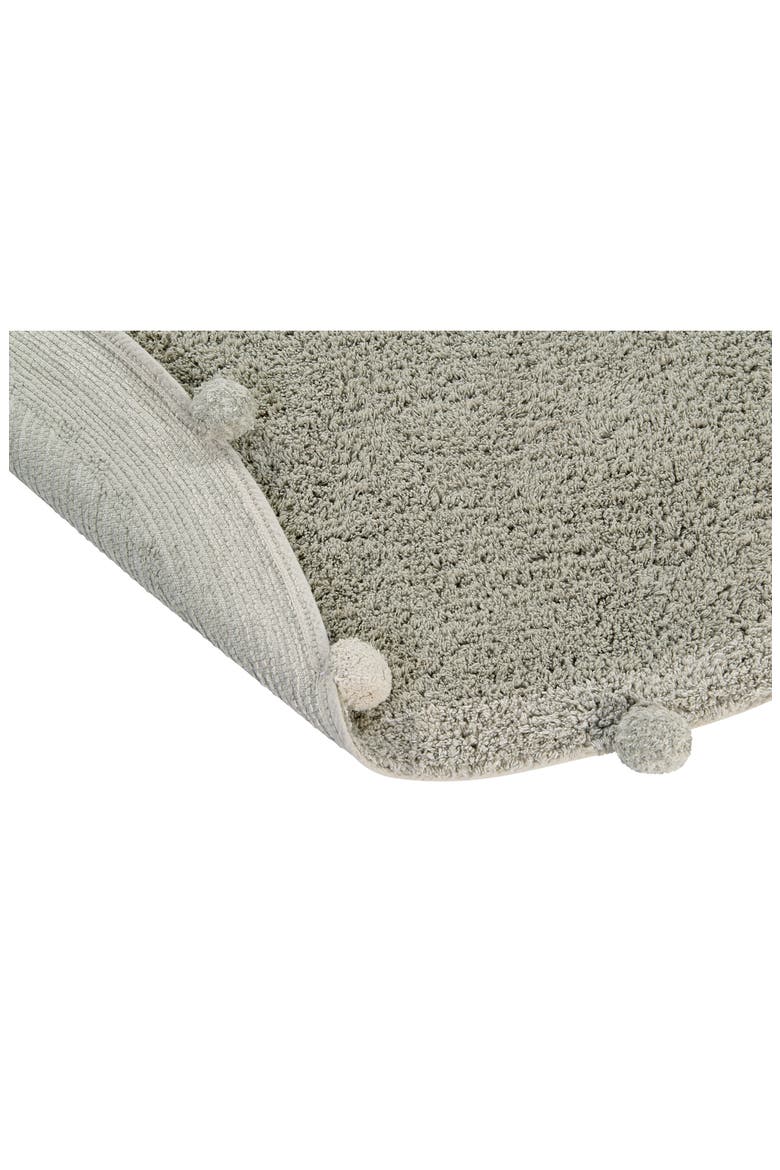 Bubbly Washable Cotton Area Rug, Alternate, color, OLIVE NATURAL