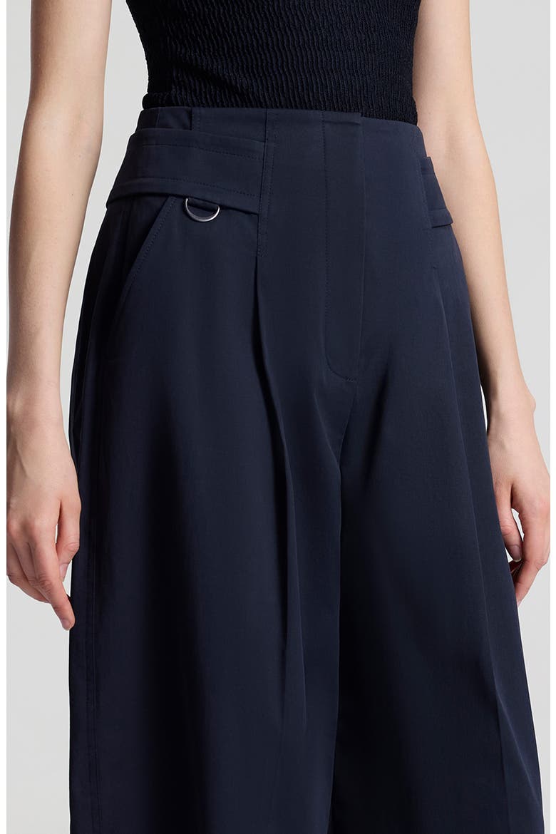 Elliot Hollywood Waist Stretch Cotton Pants, Alternate, color, EVENING BLUE