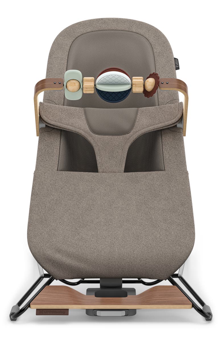 UPPAbaby Wonderwheel Toy Bar, Alternate, color, Multicolor Walnut Wood