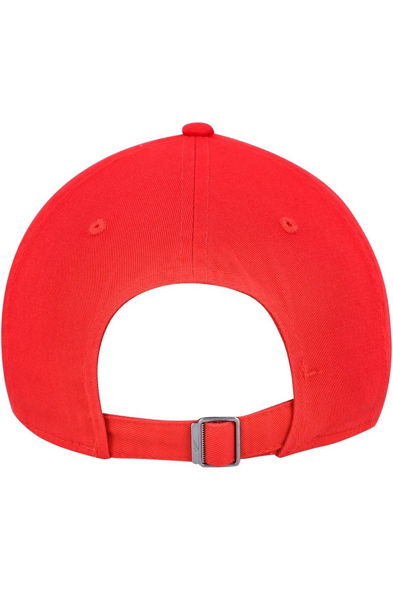 Unisex Nike Scarlet Ohio State Buckeyes Heritage86 Logo Performance Adjustable Hat, Alternate, color, Scarlet