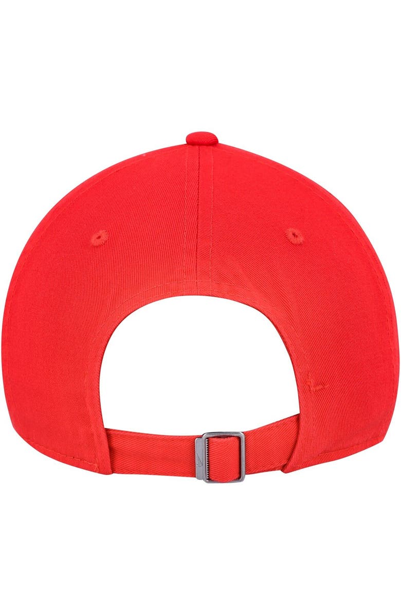 Nike Unisex Nike Scarlet Ohio State Buckeyes Heritage86 Logo Performance Adjustable Hat, Alternate, color, 