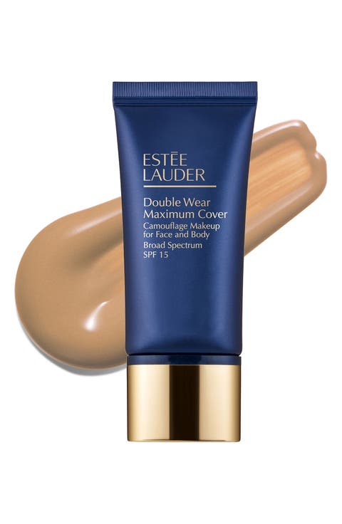 Double Wear Maximum Cover Camouflage Makeup Foundation for Face and Body SPF 15