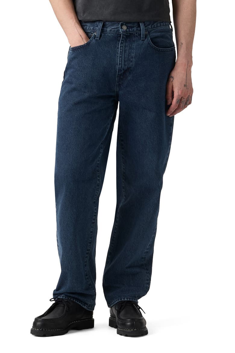 568™ Loose Straight Leg Jeans, Main, color, LOOKING UP