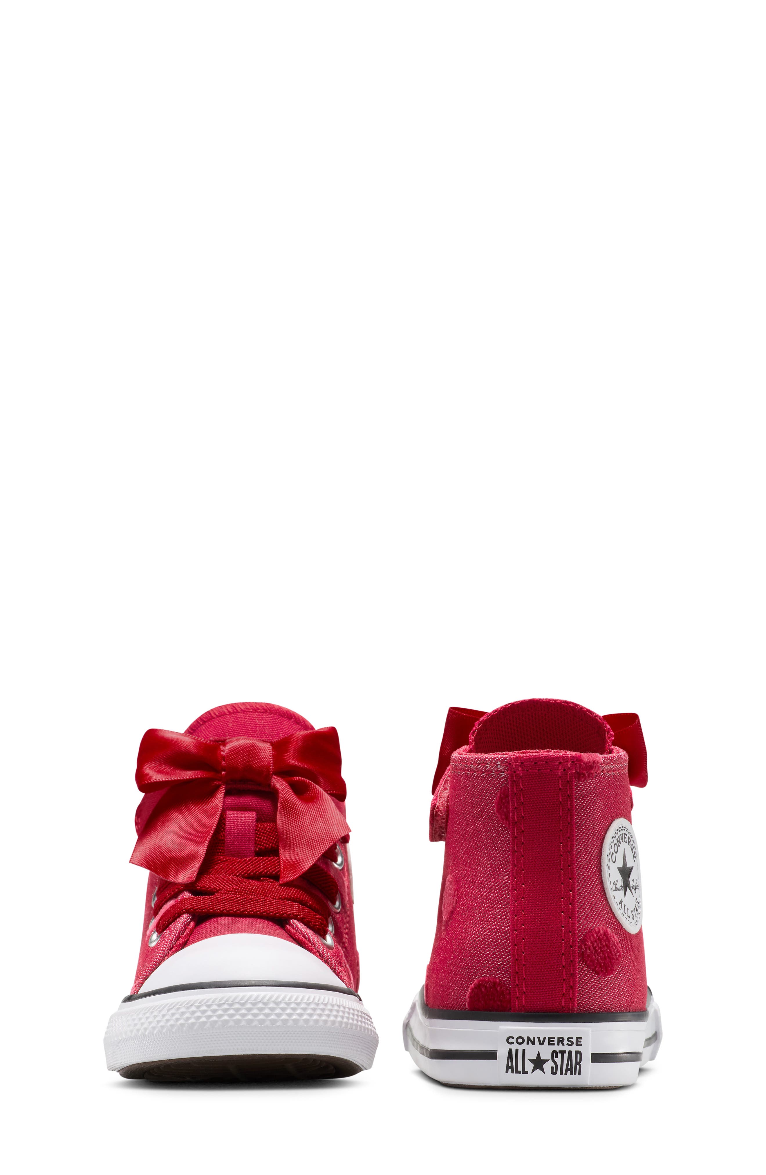 Converse Kids' Chuck Taylor All Star Bow Easy On Canvas High Top Sneaker, Alternate, color, Days Ahead/ White/ Days Ahead