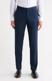 Gino Vitale Slim Fit Stretch Dress Pants