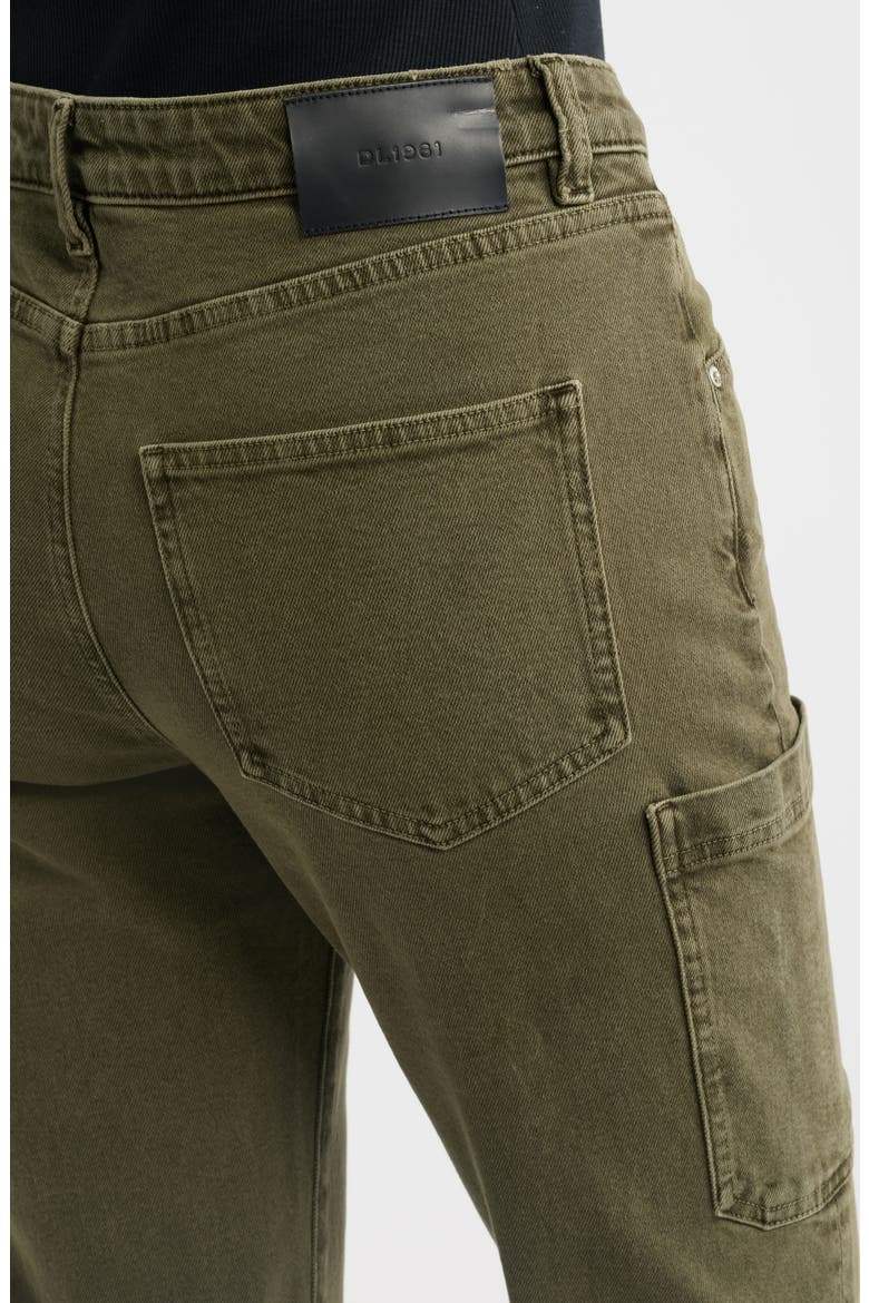 Devon Cigarette Low Rise Jeans, Alternate, color, PINE