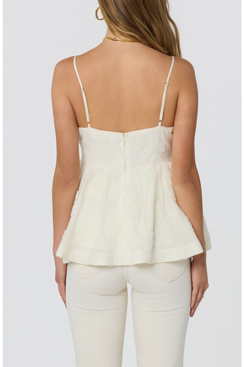 Zoe Babydoll Top, Alternate, color, CREAM