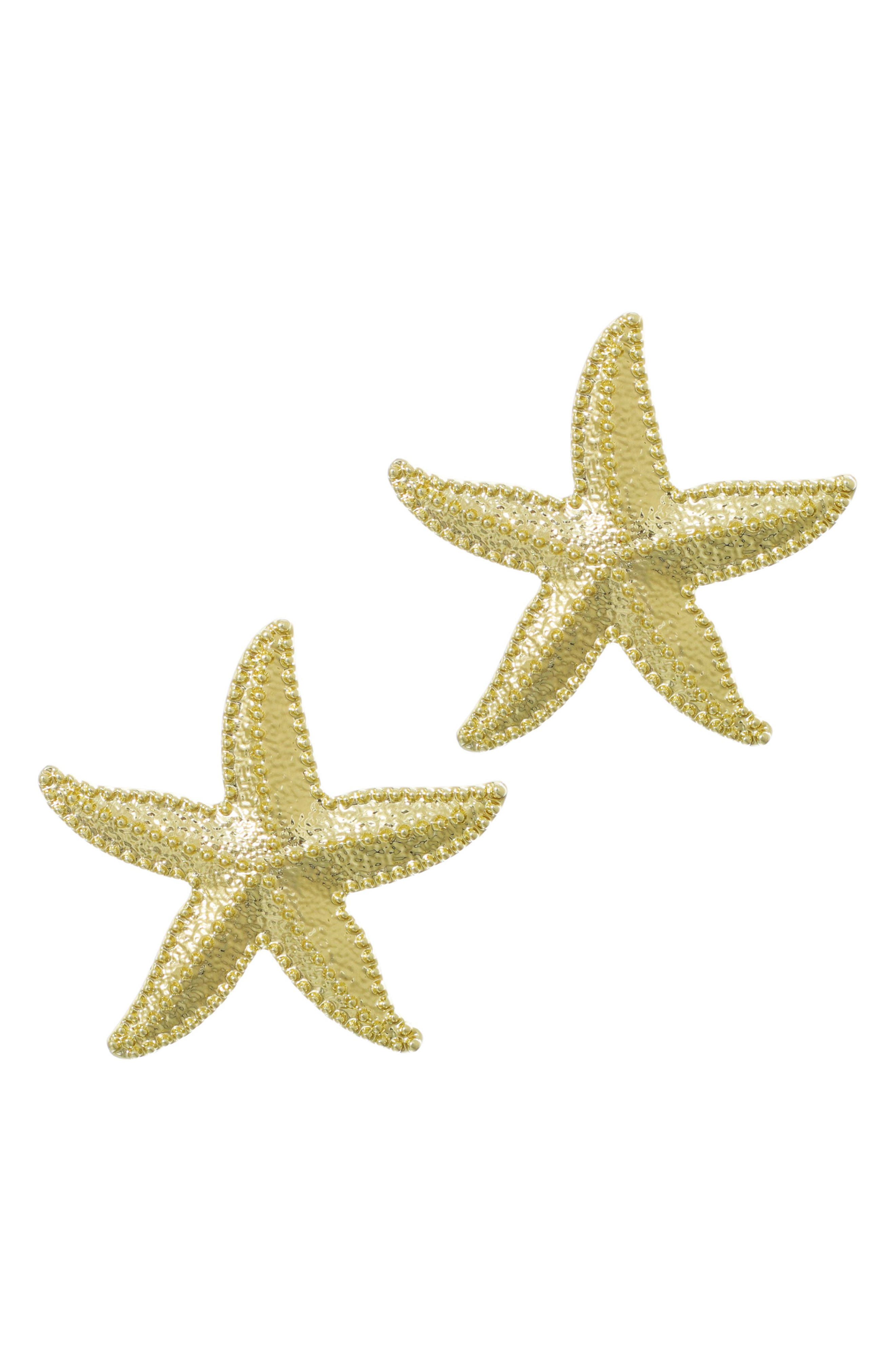 Adornia Starfish Drop Earrings