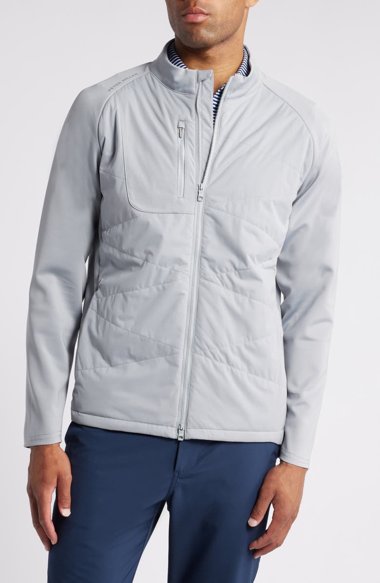Peter Millar Merge Water Resistant Hybrid Jacket, Alternate, color, 