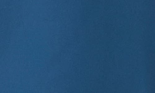 Vince Camuto Satin Long Sleeve Button-up Shirt In Blue