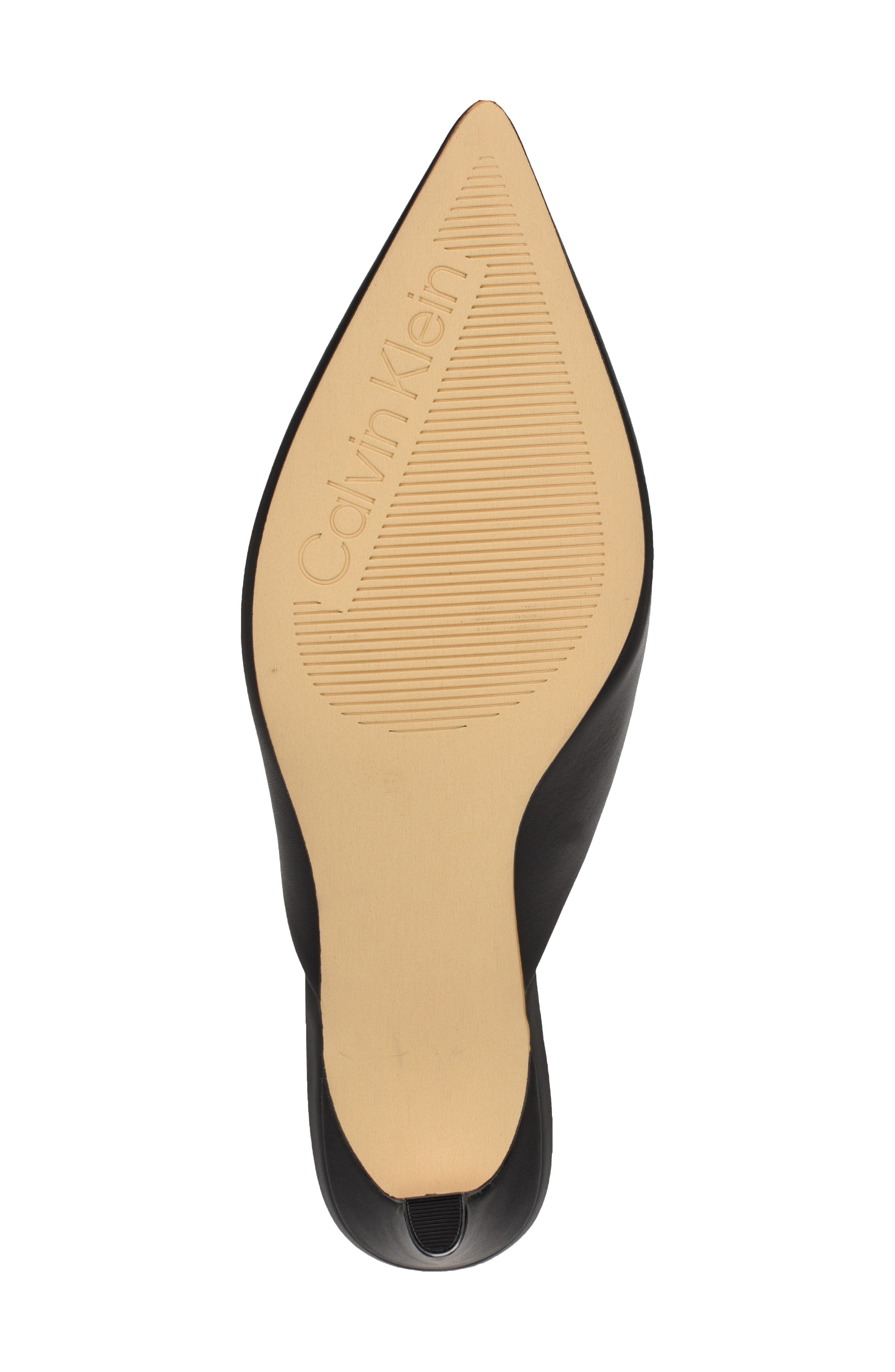 Calvin Klein Kalyn Pointed Toe Kitten Heel Mule, Alternate, color, 