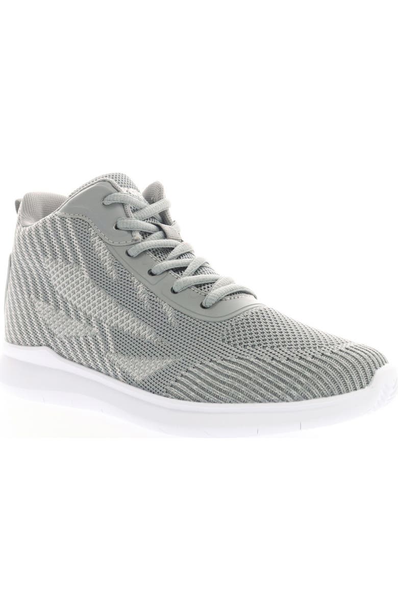 Propét Travelbound Hi Sneaker, Main, color, Grey