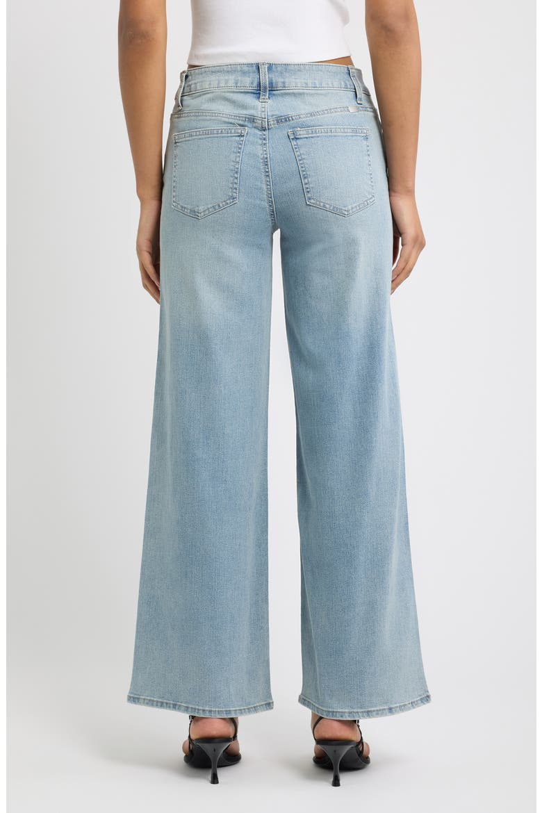Rhinestone Embellished Wide Leg Jeans, Alternate, color, LAS VEGAS