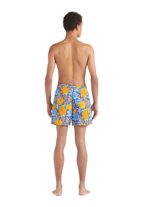 Vilebrequin Tropical Turtle Swim Shorts In Multi