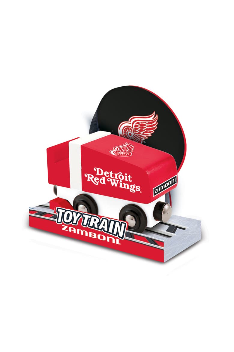 Detroit Red Wings Zamboni Train Engine, Alternate, color, Multicolor