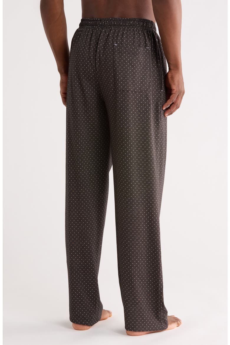 Cotton Lounge Pants, Alternate, color, BLACK DOT