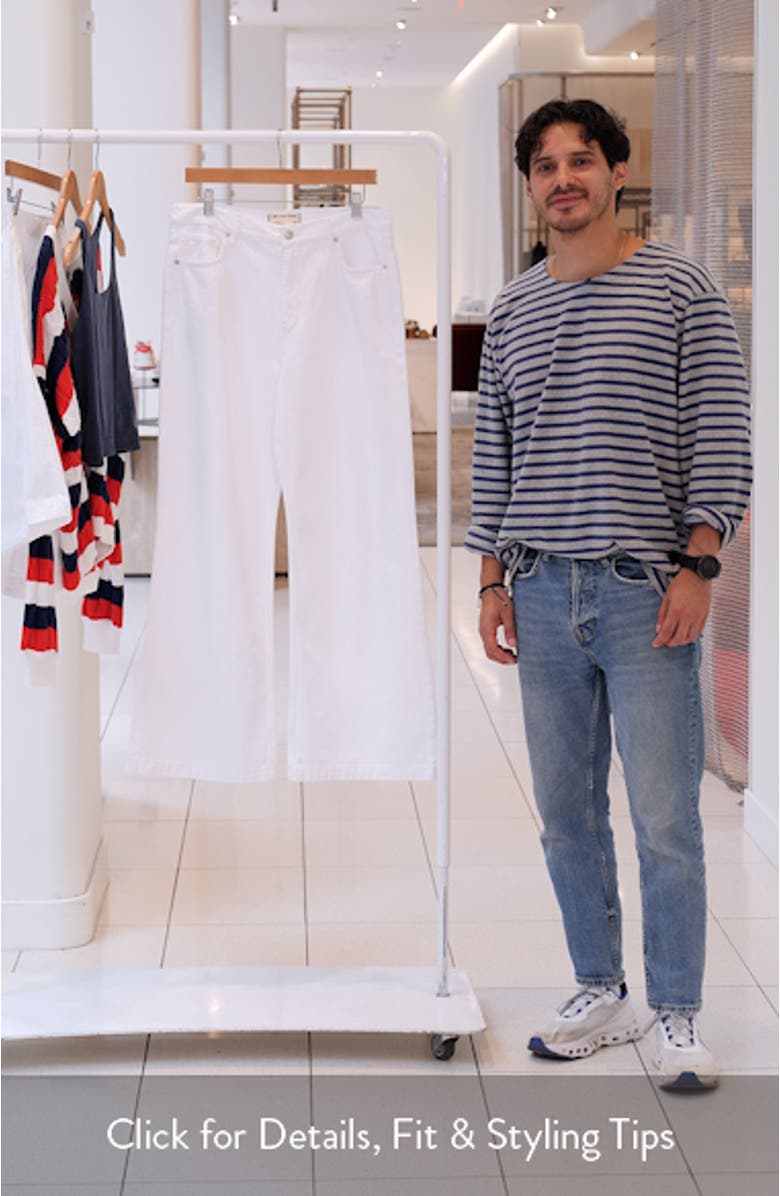 Stride High Waist Wide Leg Jeans, sales video thumbnail