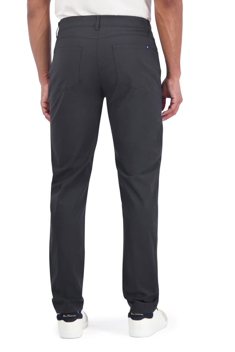 Solid 4-Way-Stretch Tech Golf Pants, Alternate, color, DARK GREY