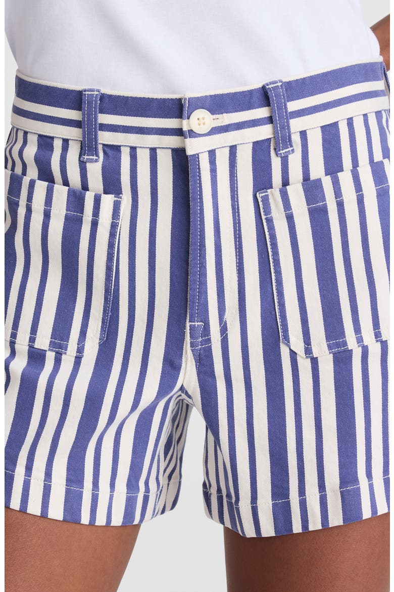 The Emmy Stripe Patch Pocket Shorts, Alternate, color, WATERFALL STRIPE