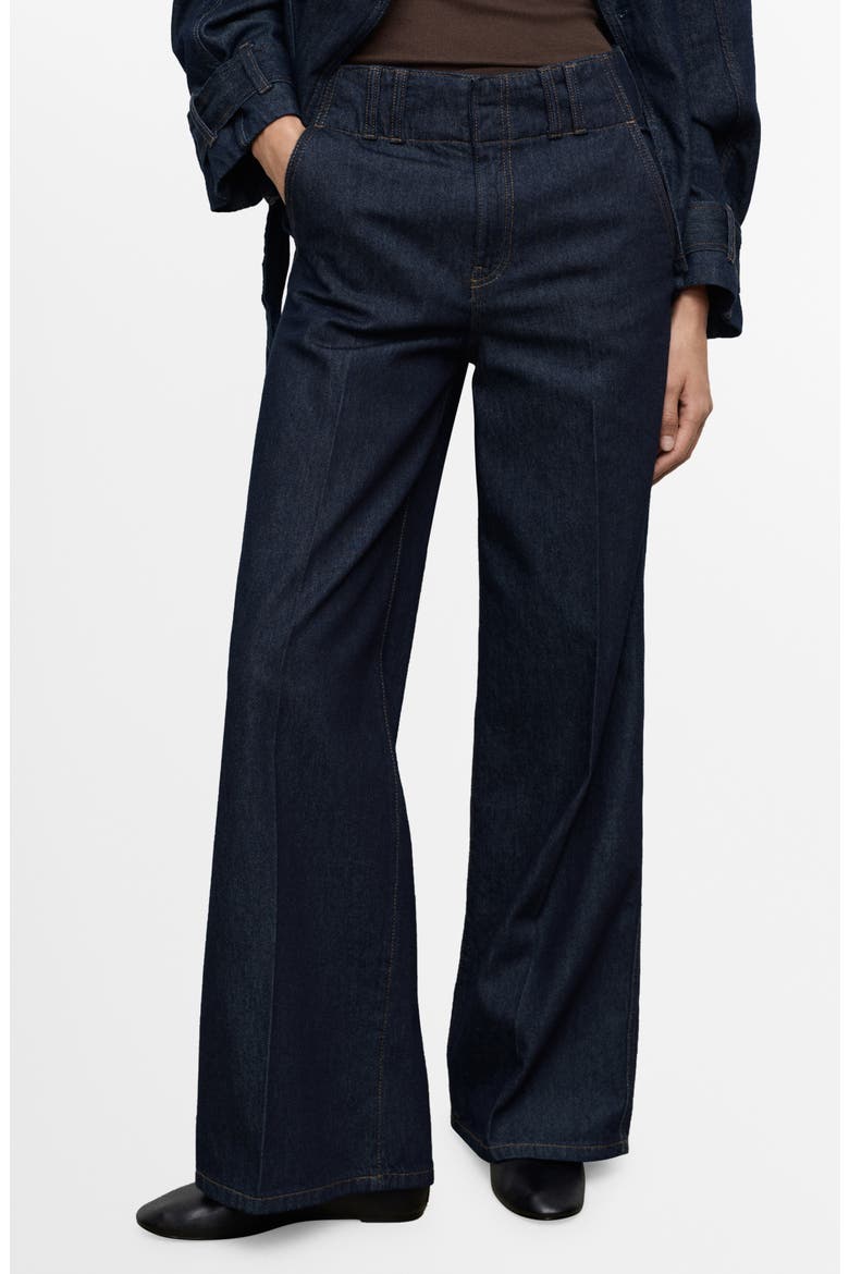 Wide Leg Trouser Jeans, Main, color, OPEN BLUE