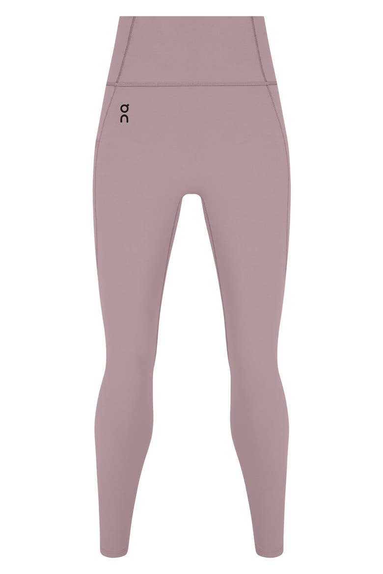 High Waist 7/8 Studio Tights, Main, color, HERON