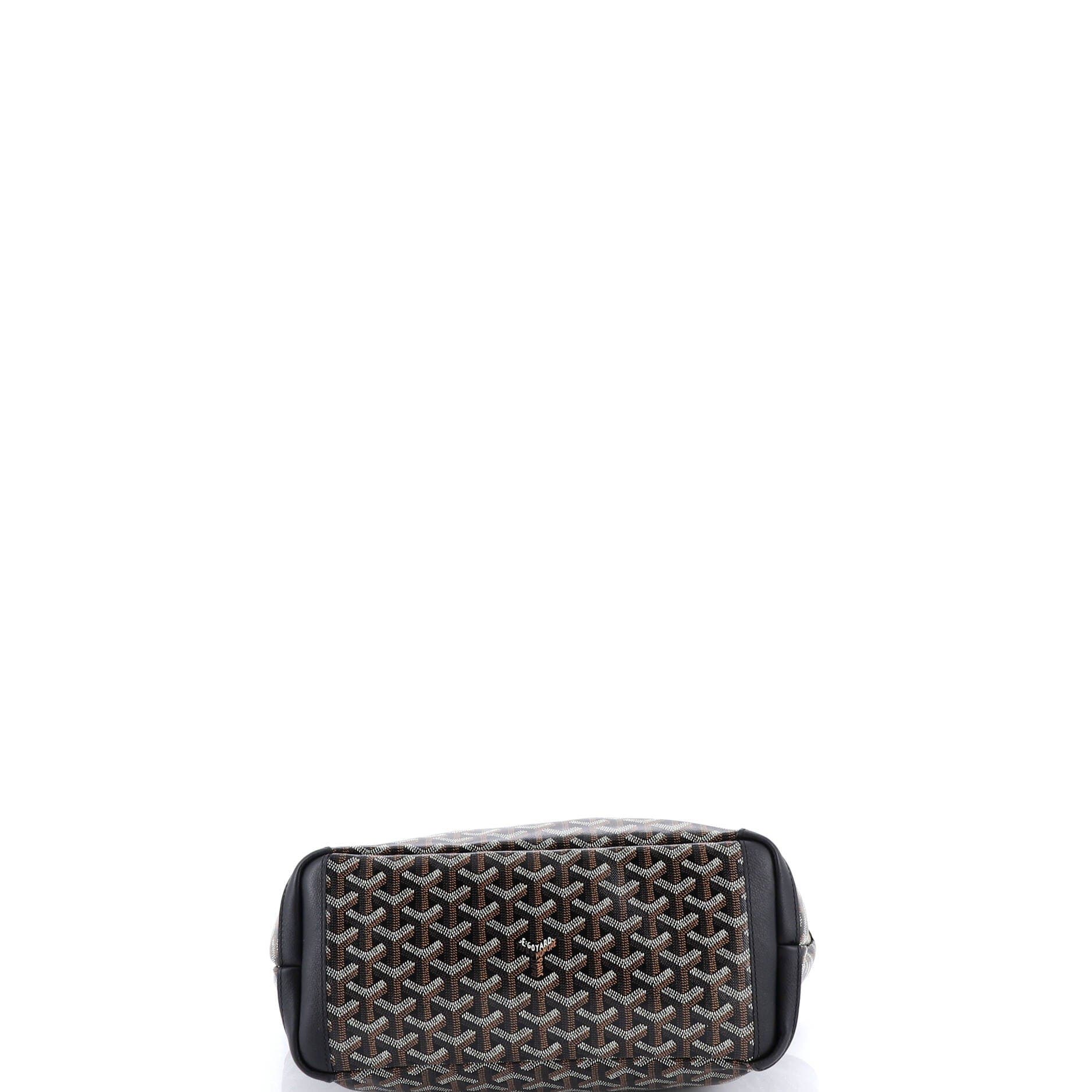 Pre-Owned Goyard Artois Tote Coated Canvas PM, Alternate, color, Black