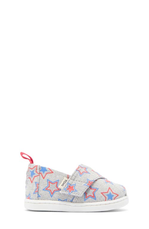 Toms Kids' Classic Alpargata Star Slip-on In Grey