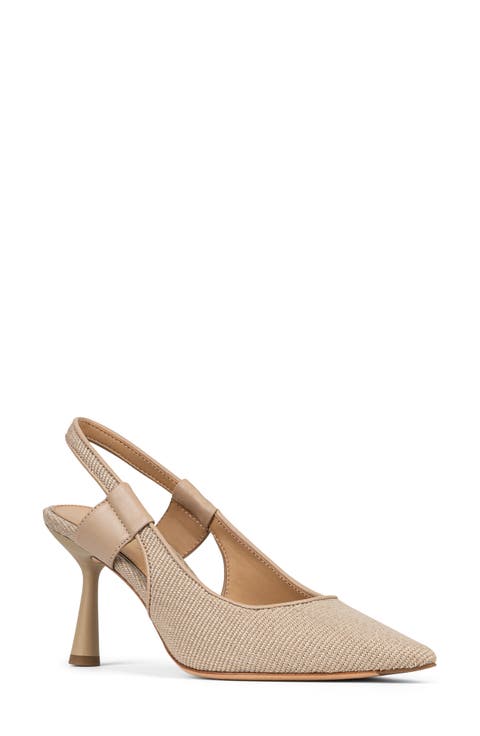 Elliemay Pointed Toe Slingback Pump (Women)