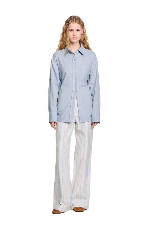 Shop Blue SANDRO Online | Nordstrom