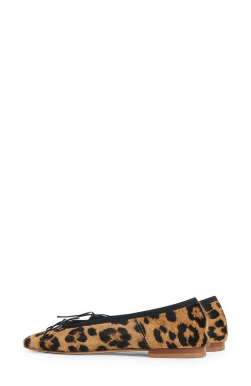 Mansur Gavriel Dance Genuine Calf Hair Ballet Flat In Multi