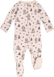 L'ovedbaby x Paddington Bear™ Organic Cotton Zip Footie