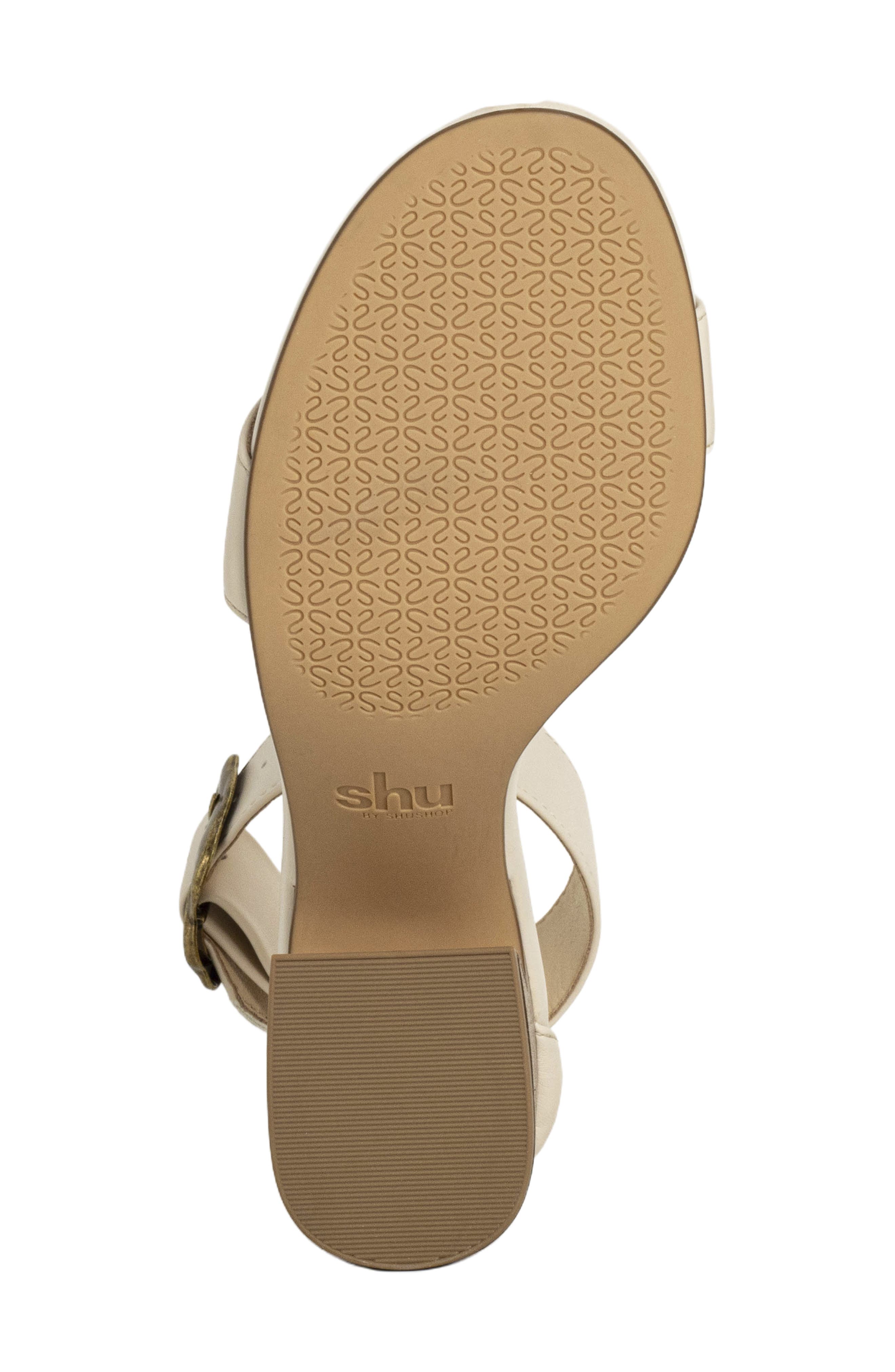 Eliya Ankle Strap Sandal, Alternate, color, BONE