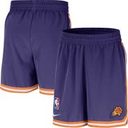 Nike Men's Nike Purple Phoenix Suns Authentic Pre-Game Woven Performance Shorts