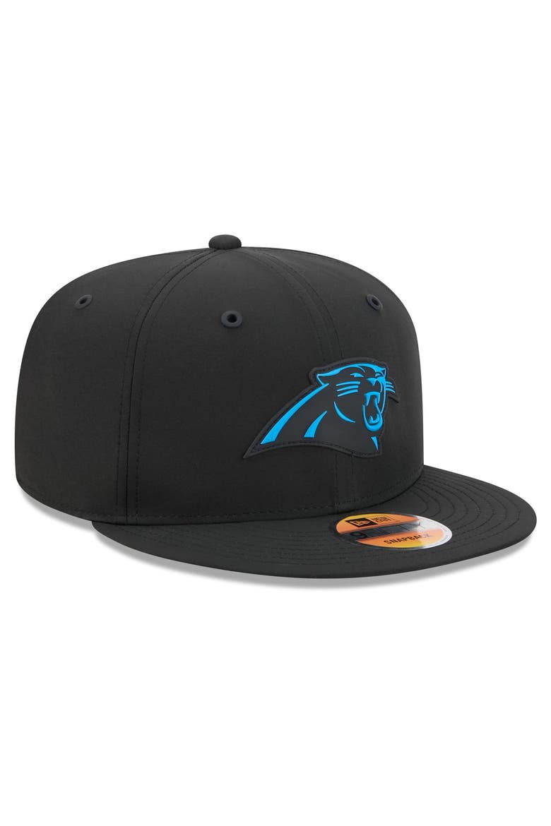 Men's New Era Black Carolina Panthers 2026 Sideline 9FIFTY Snapback Hat, Alternate, color, Black