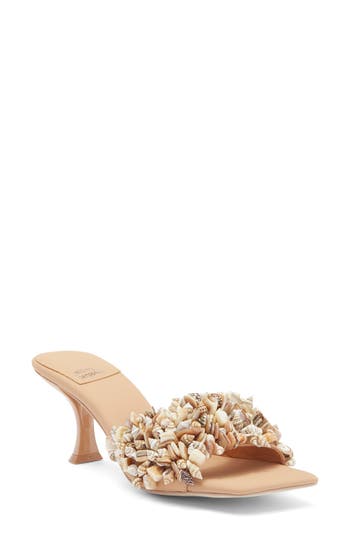 Jeffrey Campbell Shellbi Slide Sandal In Multi