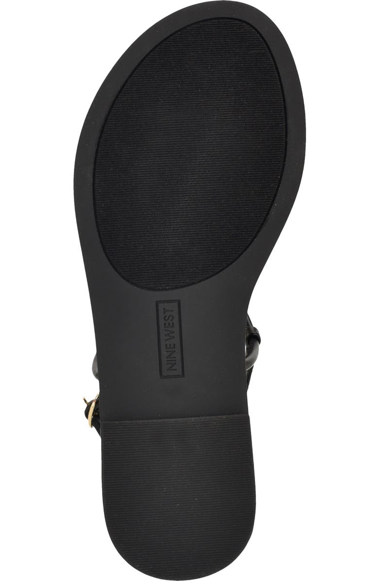 Nine West Derika T-Strap Sandal, Alternate, color,