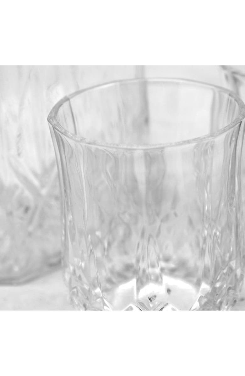 Gibson Home Jewelite 5 Piece Glass Decanter Set, Alternate, color, Clear