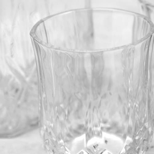 Gibson Home Jewelite 5 Piece Glass Decanter Set In Transparent